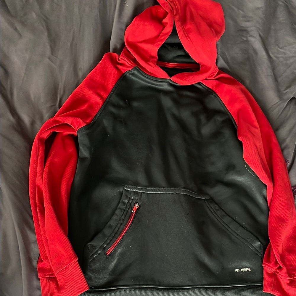 Red and Black Hoodie